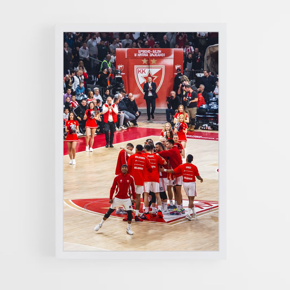 Poster Le Cinq Étoiles – affiche Basketball (vue 3)